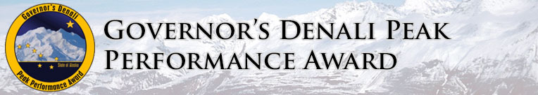 Governor's Denali Peak Performance Award