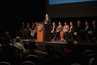 Photo of Governor Sean Parnell at the ceremony