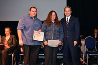 Photo of Kenai Peninsula Youth Facility Support Team receiving Honorable Mention